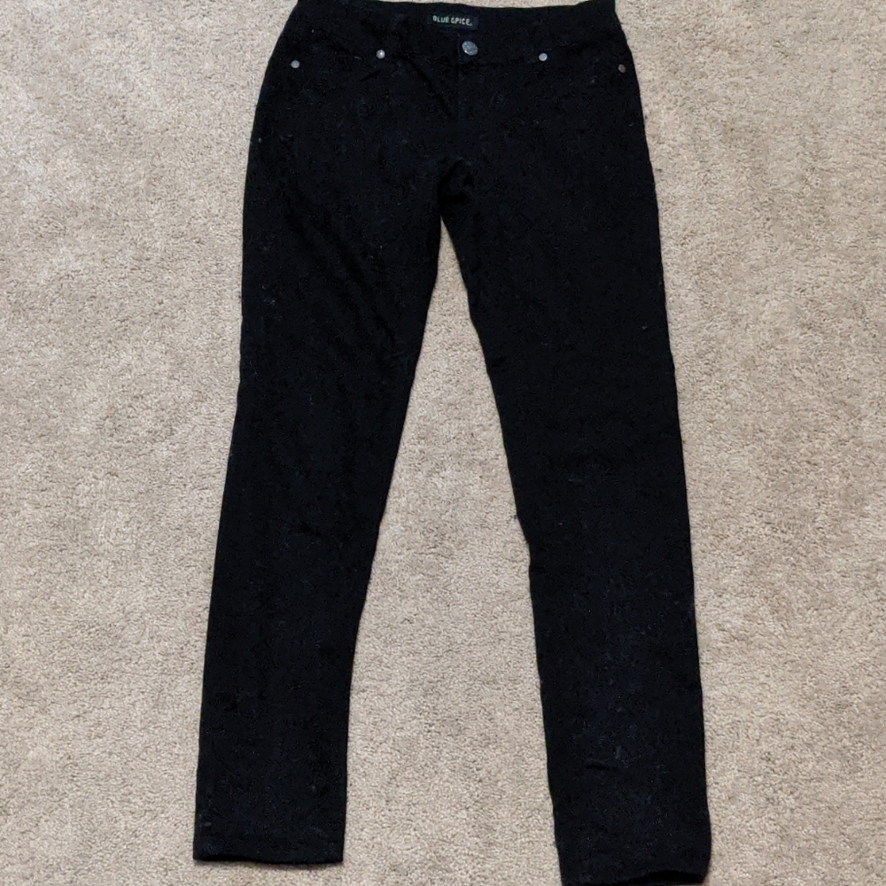 Cotton Black Pants